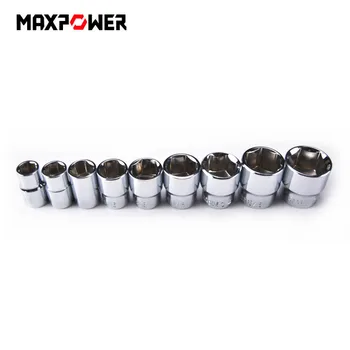 

3/8" Ratchet Wrench Sockets Sleeve Set Hex Short Sockets Adapters Spanner Ratchet Converter Socket Wrench Adapters Repair Tool
