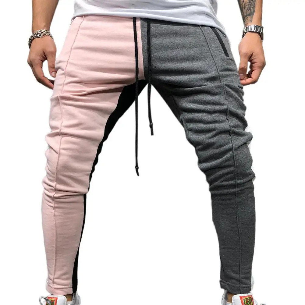 MISSKY/мужские брюки на весну и осень спортивные штаны для стадиона цветные
