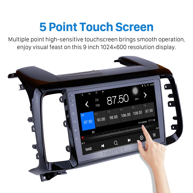 Perfect Harfey for 2018 Hyundai IX35 Android 8.1 9" Touchscreen Radio GPS Navigation Bluetooth 3G Wifi SWC car multimedia player Digital 2