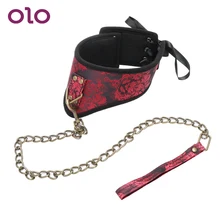 OLO Neck Sleeve SM Bundling Fetish Sex Slave Bondage Games Female Chastity Belt Adult Sex Toys for Couples