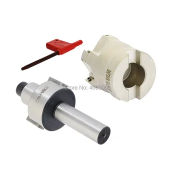 

New 1set C16 FMB22 Shank + BAP300R 50 22 Indexable Face Mill Cutter 5 Flutes Endmill Right Angle Shoulder for APMT1135 Inserts