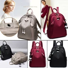 2019 New Brand Fashion Women PU Leather Backpack Shoulder Travel School Bag Rucksack Satchel