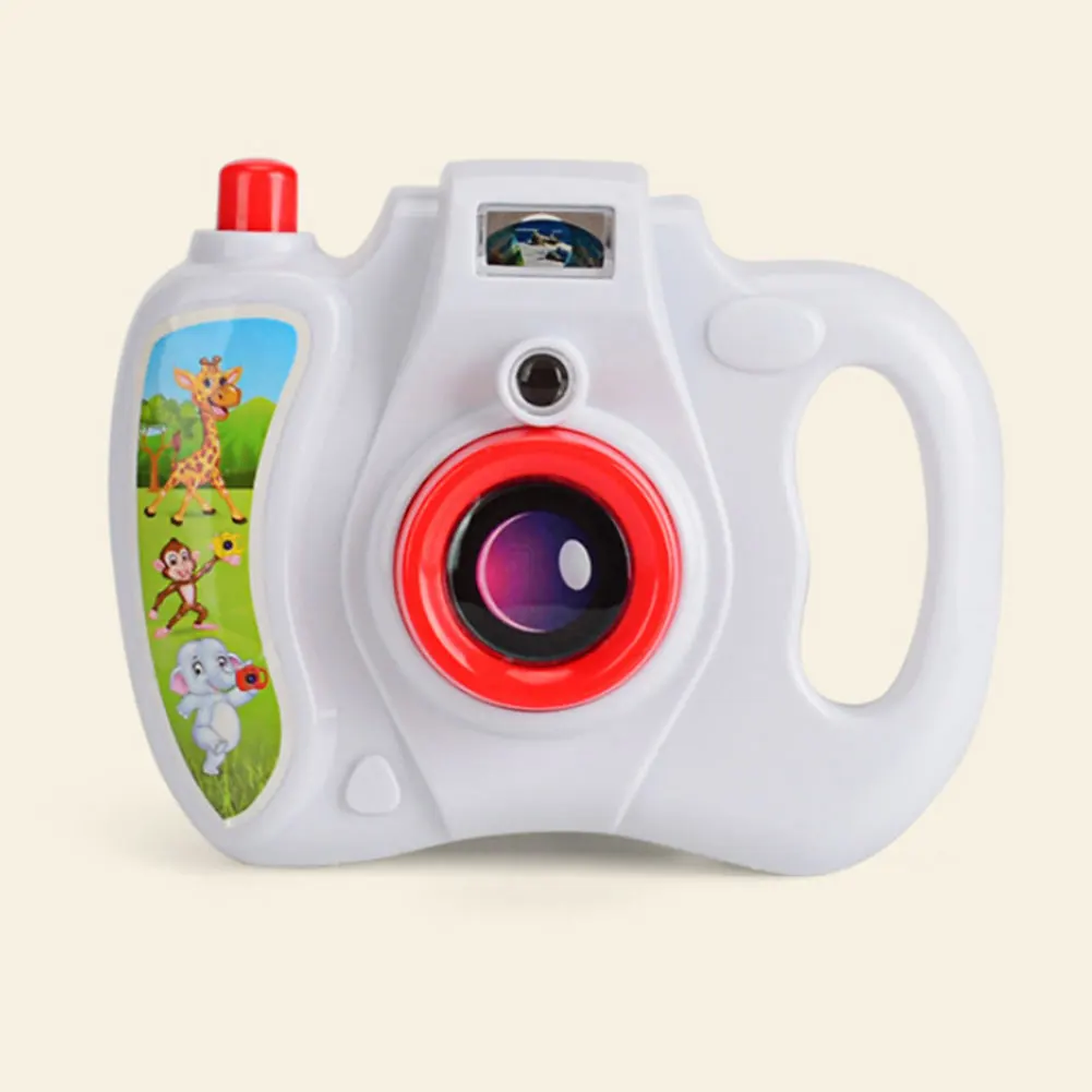 Light Projection Kids Funny Easy Operate Educational Children Intelligent Portable Camera Toy Cartoon Animal Simulation Gifts