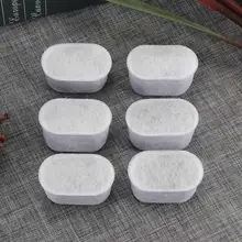 6 шт одноразовые Сменные угольные фильтры для воды для кофемашин инструменты