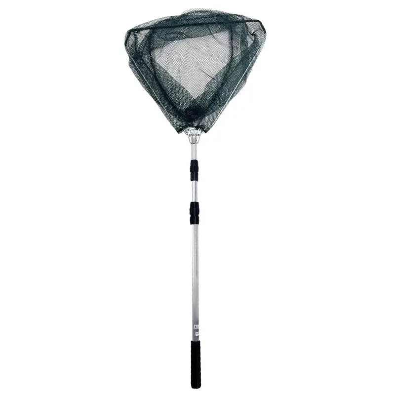 

Fishing Net Telescopic Foldable Net Collapsible Pole Handle Durable Nylon Mesh Safe Angling Catching Landing Nets High Quality