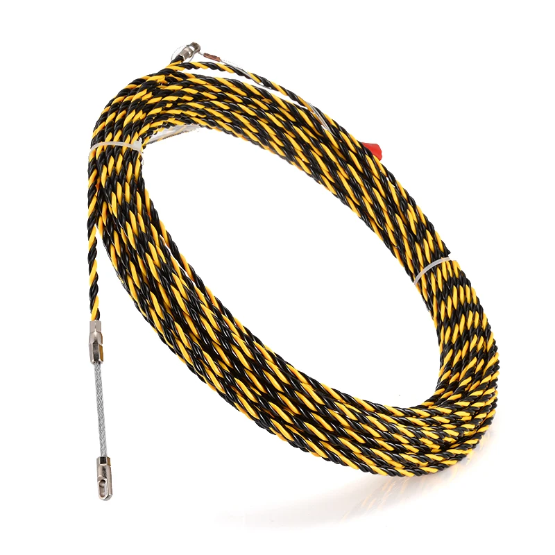  New 6.5mmx30m Cable Push Puller Electrician Conduit Snake Cable Rodder Fish Tape Wire Guide