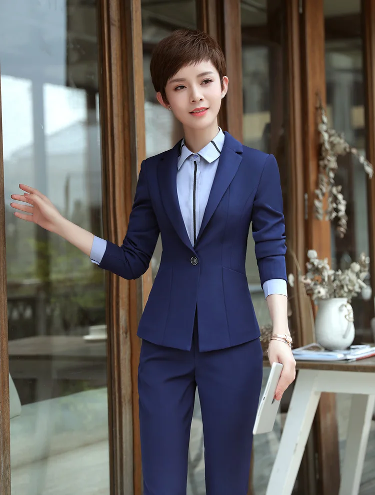 

Slim Women Blazer Feminino Coat Suit Formal Casual Jacket One Button Suit Ladies Blazers Office Work Wear Casaco Jaqueta