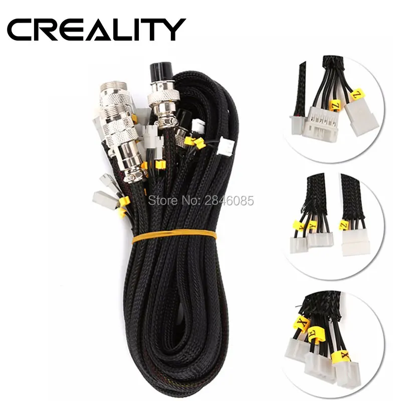 الذكرى كبيرة بيع فاكوتري توريد CREALITY 3D طابعة ترقية أجزاء التمديد كابل كيت ل CR-10/CR-10S سلسلة 3D طابعة الذكرى كبيرة بيع فاكوتري توريد CREALITY 3D طابعة ترقية أجزاء التمديد كابل كيت ل CR-10/CR-10S سلسلة 3D طابعة