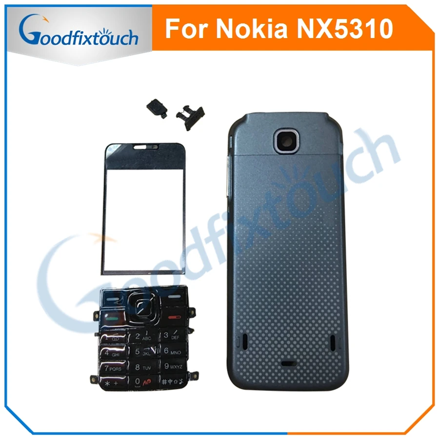 

New For Nokia NX5310 NX 5310 Back Battery Cover + Frame + Small Parts Housing Door Assembly With Touch Screen Replacement Parts