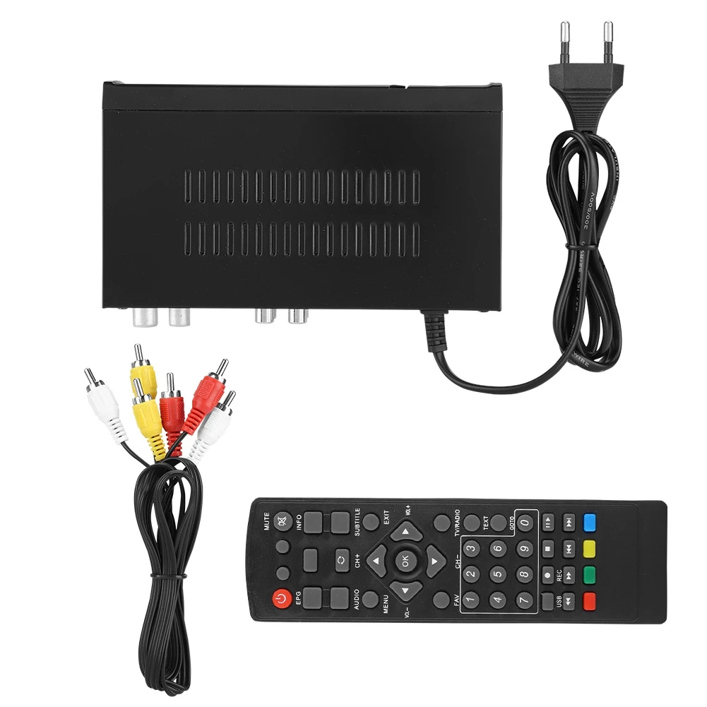 

100-240v Smart HD Digital Set Top Box TV Receiver DVB-T2(EU plug) hot sale 2019