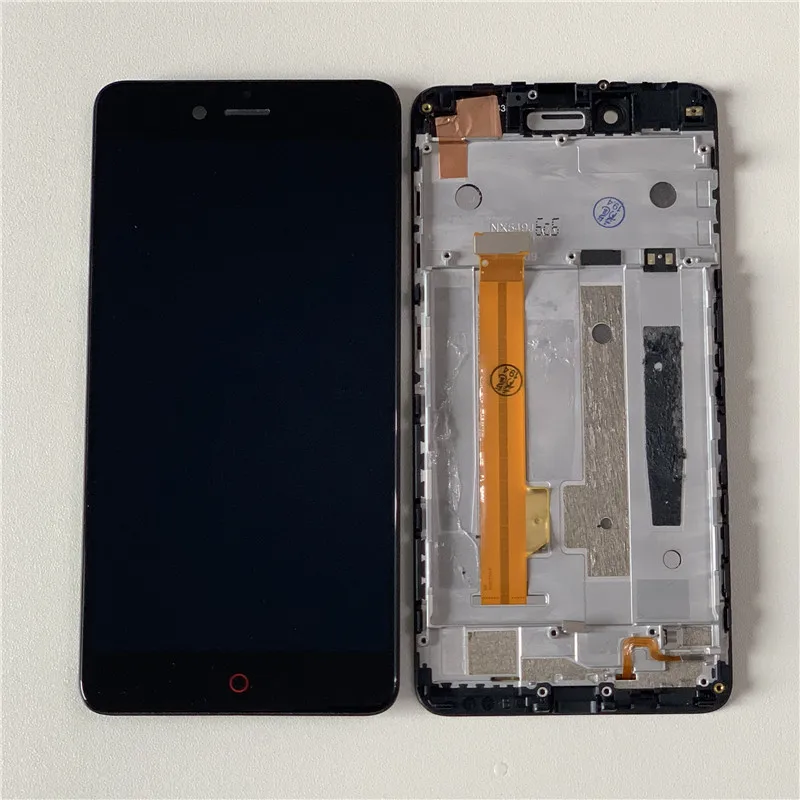

Original For 5.2'' ZTE Nubia Z11 Mini S Z11 MiniS NX549J Axisinternational LCD Display Screen With Frame+Touch Panel Digitizer