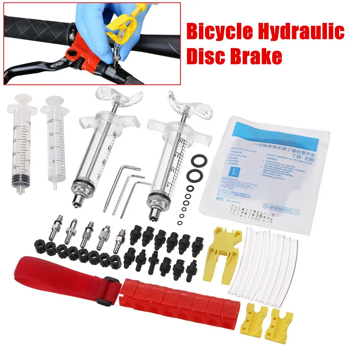 Cycling Bicycle Hydraulic Disc Brake Bleed Kits Tool For Shimano For