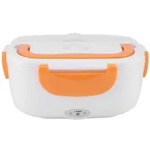 220V 220 V/110 V/12 V Портативный электрический нагревательный Ланч-бокс, изготовленный из нержавеющей стали и пластмассы, подогреватель еды для офиса и дома