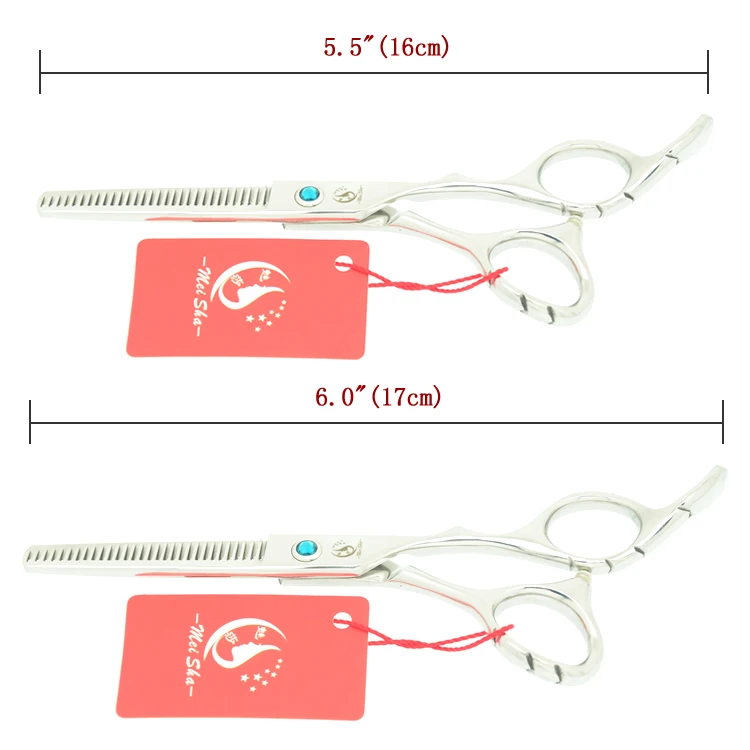 Meisha 5," 6,0" профессиональные ножницы для истончения волос стальные Парикмахерские ножницы для резки модные парикмахерские инструменты для волос HA0263