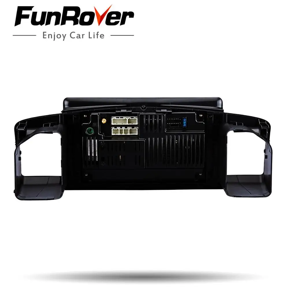 Best FUNROVER IPS Screen Android 8.0 car multimedia player dvd GPS auto Radio for toyota Corolla E120 e 120 BYD F3 WIFI stereo DSP 4G 5