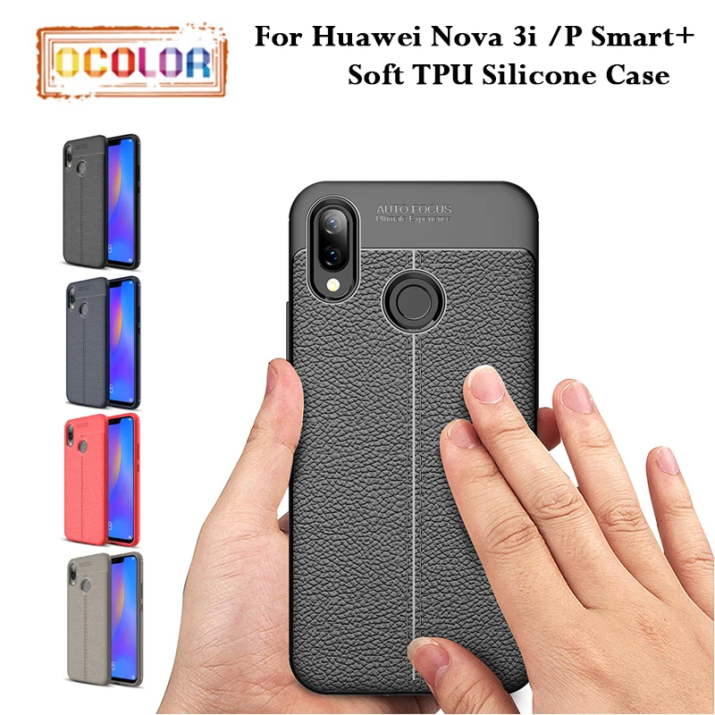 Ocolor для huawei Nova 3i чехол мягкий силиконовый ТПУ противоударный телефона 6 3 дюймов P
