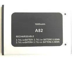 Выстрочка 1800 mAh A82 Аккумулятор для Micromax A82 мобильного телефона