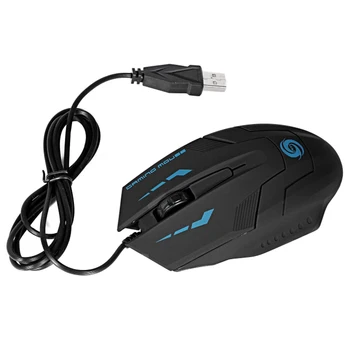 

Mice computer mouse Gaming Mouse For Pro Gamer Colorful LED Optical New 2400 DPI 3 Buttons USB Wired Mouse Gamer