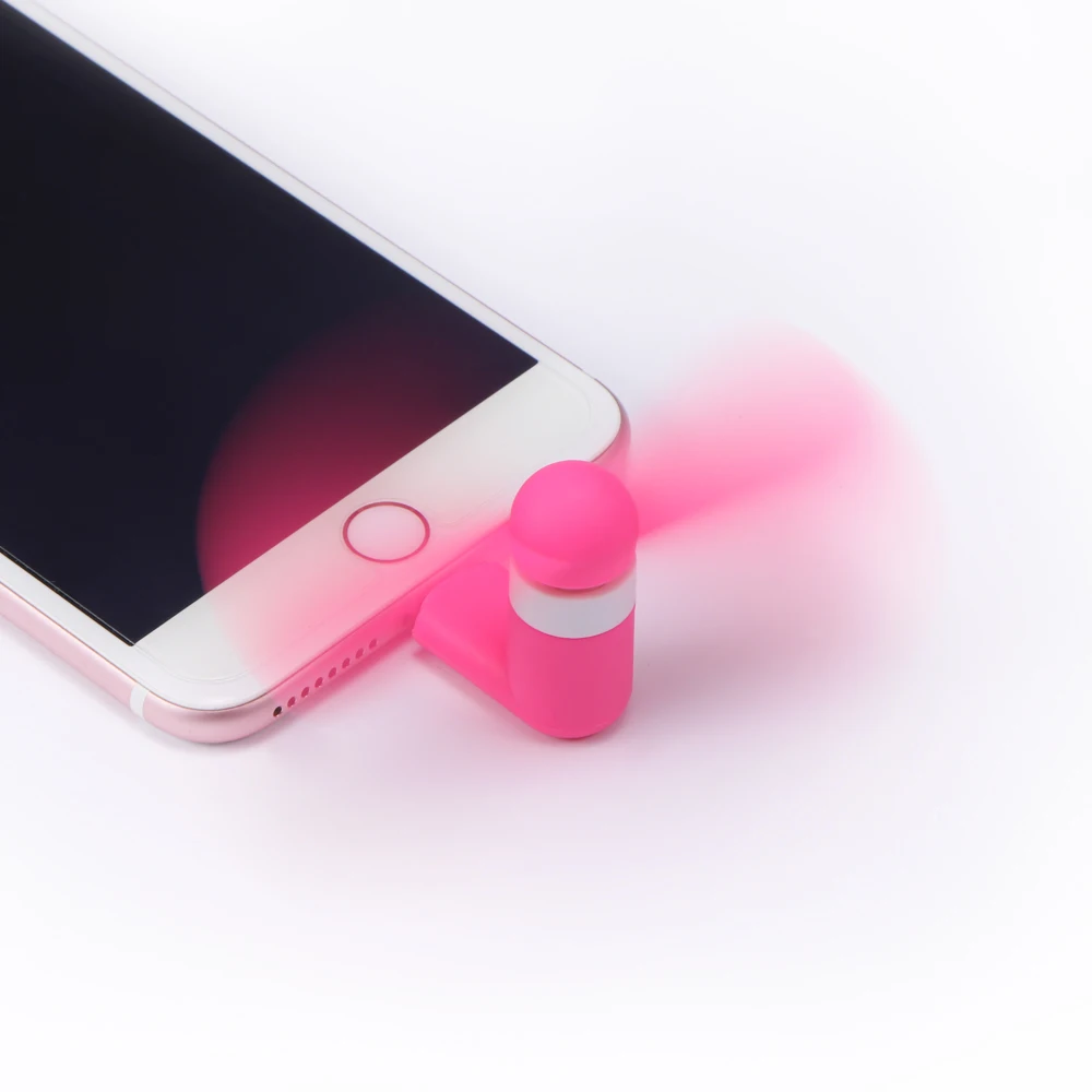 2 в 1 для путешествий Портативный мини мобильный телефон USB вентилятор поддержки
