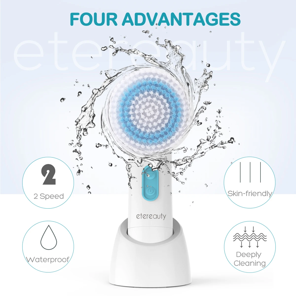 Buy ETEREAUTY 5 In 1 Electric Facial Washing Cleaning Machine Face Skin Care