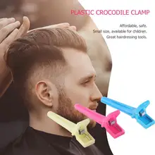 Прямая поставка 50 шт. пластиковый зубчатый Аллигатор заколки для волос парикмахерские заколки плоские заколки для волос Детские Инструменты для укладки волос