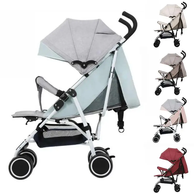 

Kidlove New Portable Lightweight Folding Stroller Compact One-Hand Fold Baby Stroller for Outdoor Trolley Travel Use