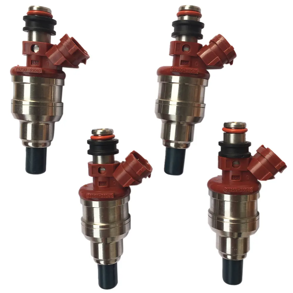 4pcs Fuel Injectors for 1989 1995 Toyota 4Runner Pickup T100 22RE 2.4L