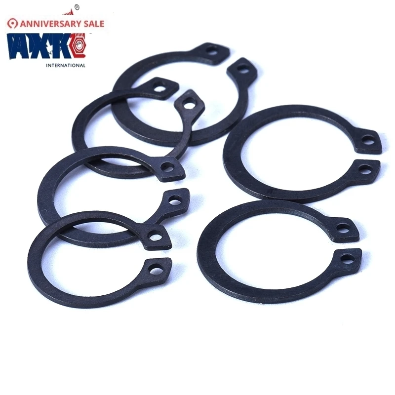 

AXK 25PCS Shaft With A Ring. / Outside The Card Card Spring / C-type Retaining Ring M3/4/5/6/7/8...25 GB894