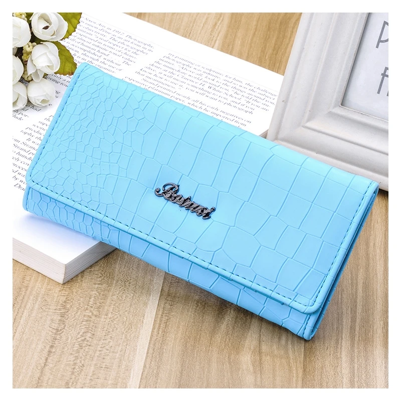 

Women's Korean Wallet Explosion Wallet Stone Pattern Long Simple Wallet Coin Purse Wallet