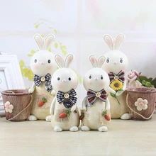 Lovely Rabbit Coin Piggy Bank Rabbit Coin Bank Cartoon Bunny Resin Saving Pot Cute Money Box Tabletop Decoration Home Decoration