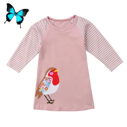 

Toddler Kids Baby Girls Pageant Tunic Tops