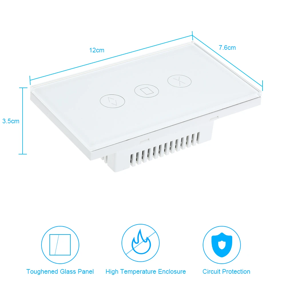 Tuya WiFi занавес переключатель для электрического моторизованного занавеса слепой