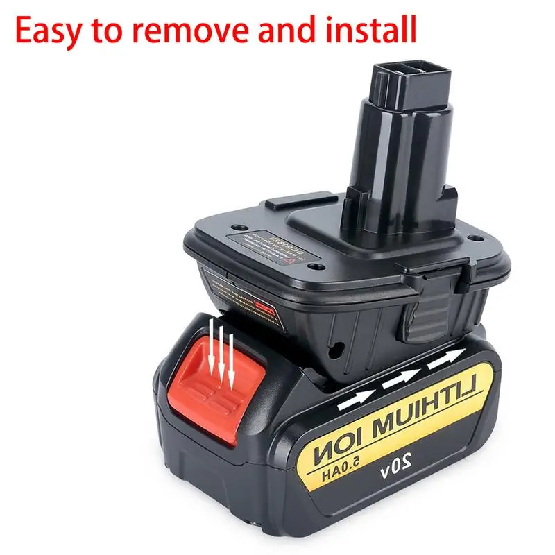 

New 20V Battery Adapter DCA1820 Converted to Nickel Charger Tool Convertor for Dewalt Batteries