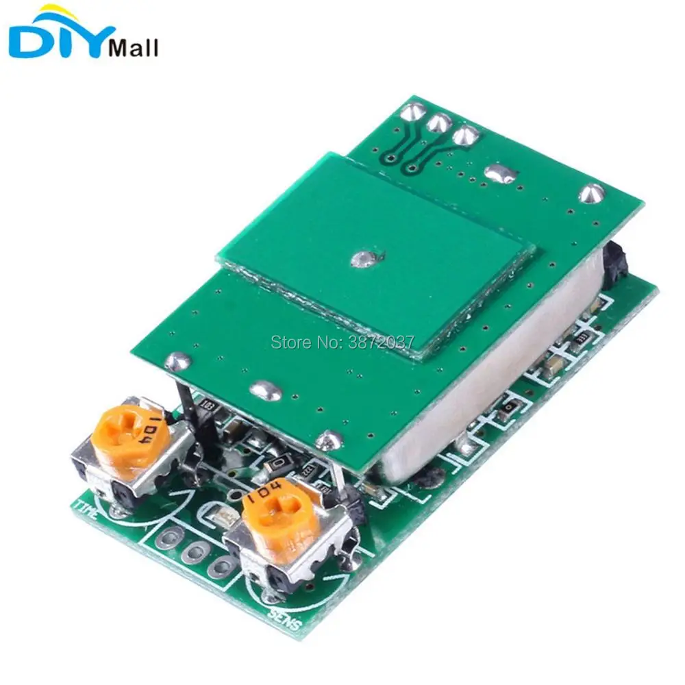 

DC 5V 5.8GHz Microwave Radar Sensor Switch Module ISM Waveband Sensing 22m HFS-DC06 No Interference