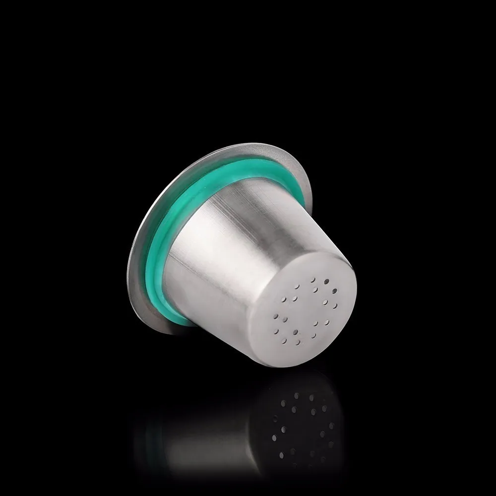 10 капсул 100 уплотнений из нержавеющей стали Nesspreso многоразовые капсулы Nespresso