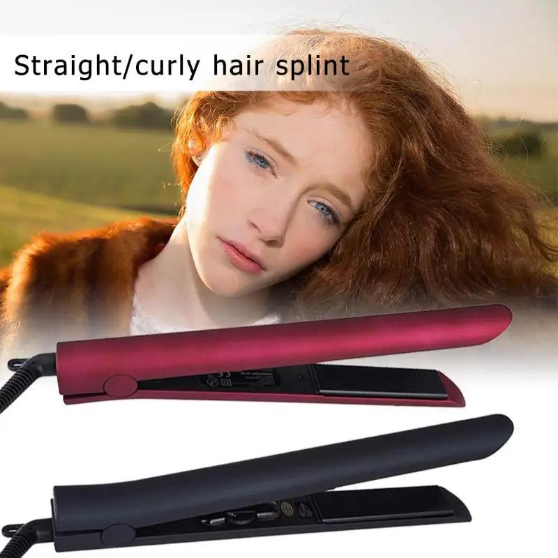 

Hair Straightener Flat Iron for Hair Styling 2 in 1 Tourmaline Ceramic Flat Iron for All Hair Types Portable Irons Styling Tools
