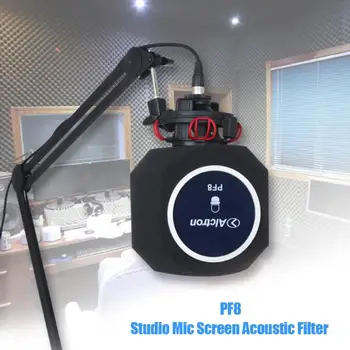 

Professional Alctron PF8 Studio Mic Screen Acoustic Filter Desktop Recording Microphone Noise Reduction Desktop Recording Wind
