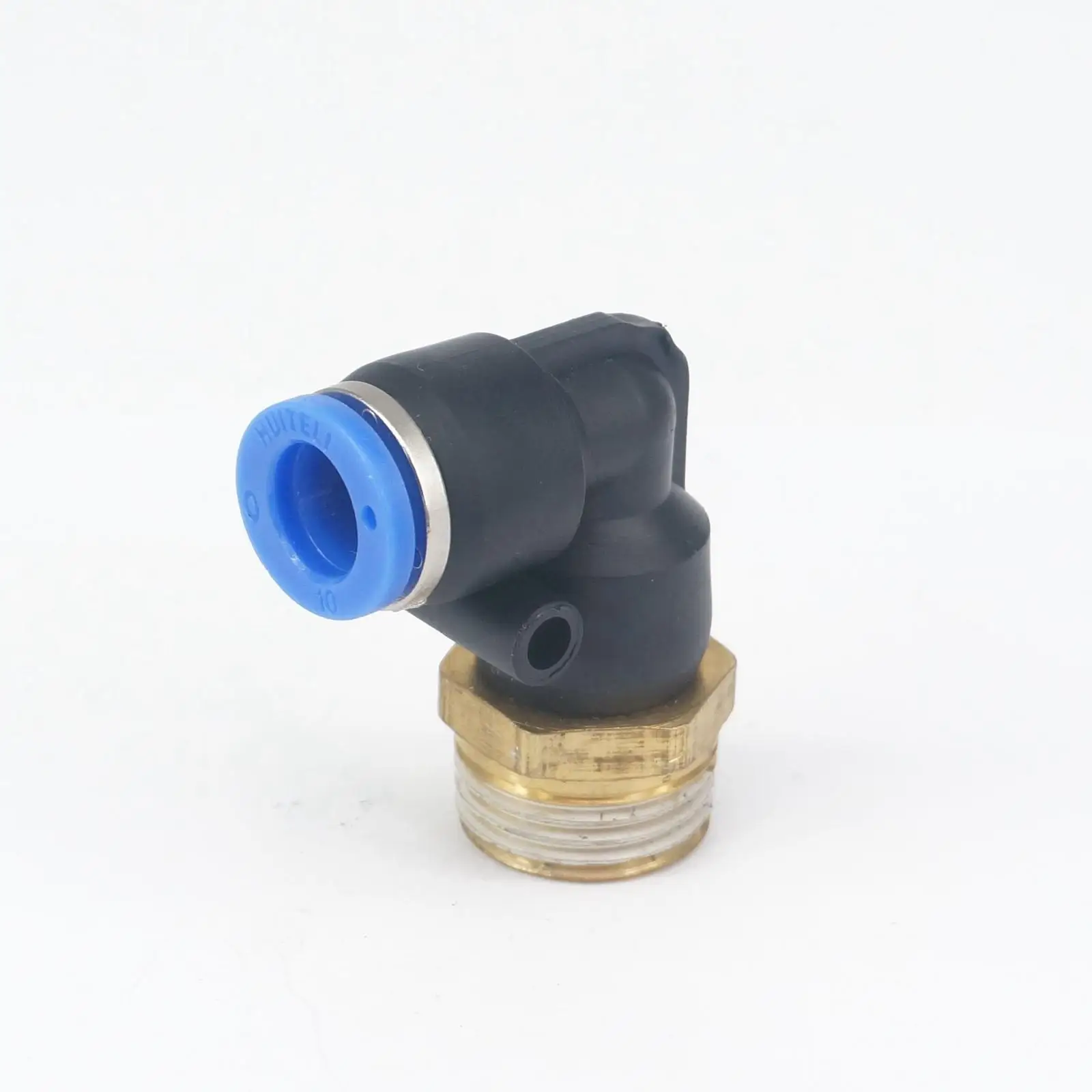 Лот 5 1/2 &quotBSP штырь для установки трубки O/D 10 мм Пневматический Локоть Push In