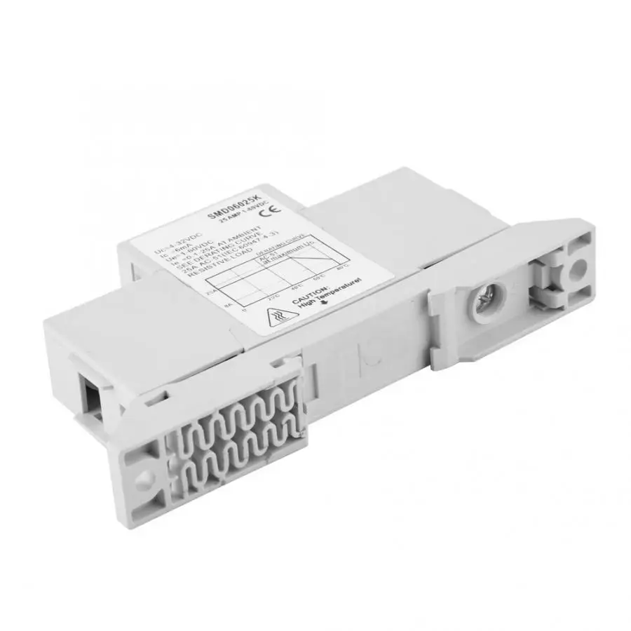 1 60VDC 25A DSMD100015S DC управление Однофазное DIN рейка твердотельное реле Модуль и