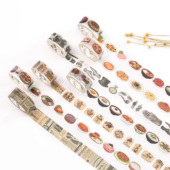 

Fashion DIY Gift Foods Beautiful w57 Air Balloon Lovely Colorful Stikcer School w45 Escolar Washi Tape