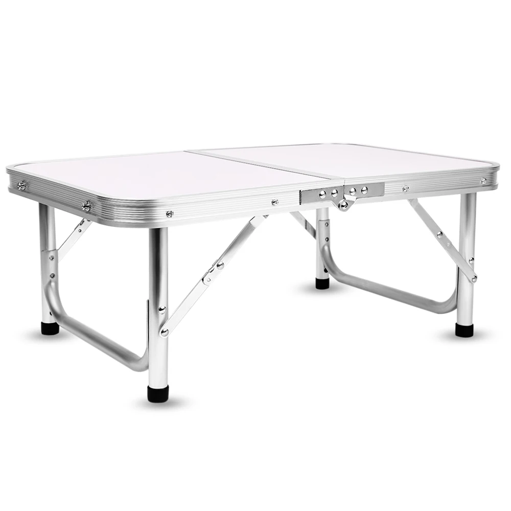 

Aluminum Folding Camping Table Laptop Bed Desk Adjustable Outdoor Tables BBQ Portable Lightweight Simple Rain-proof GG