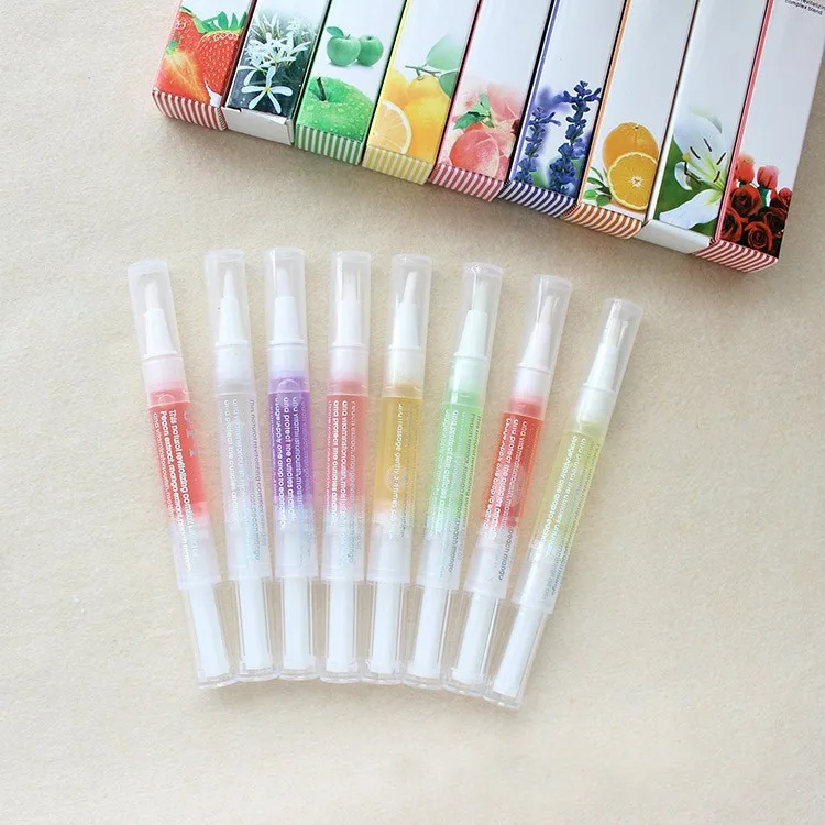 2018 New Cuticle Oil Nail Nutrition Oil Pen Moisturizing Moist Nail Treatment Protection Woman Make Up Tools Repair Nail Care