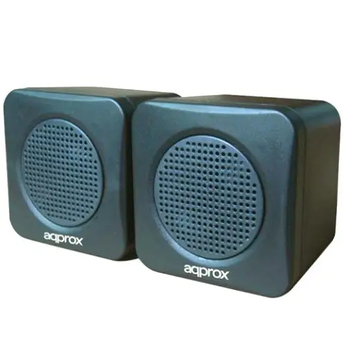 Speakers Approx 2.0 Appspae Jack 3.5mm 5 W Black Color USB Power Supply V |