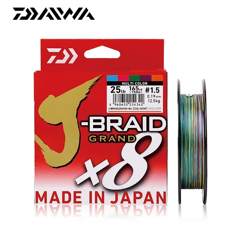 ダイワ Pe編組釣り糸 J Braid M 135m 150m 8ストランド 純正 日本製 新しいコレクション300 Fishing Lines Aliexpress