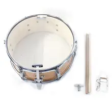 14x5,5 дюймов профессиональные барабанные барабаны Snare клещи барабанный ключевой ремень набор бурливуда древесина тополя металлические акустические одиночные барабаны высокого качества