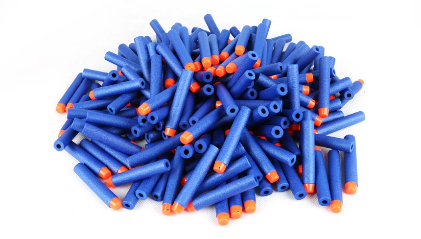 100 шт. Дартс для Nerf мягкая дырочку головы 7 2 см заправка игрушка дартс оружейные