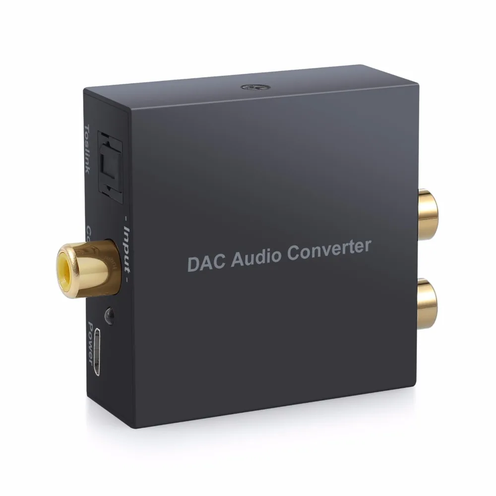  ESYNiC Digitale Ad Analogico Audio Converter Con 3.5mm Martinetti Per PS3 XBox Blu-ray HD DVD Tosli