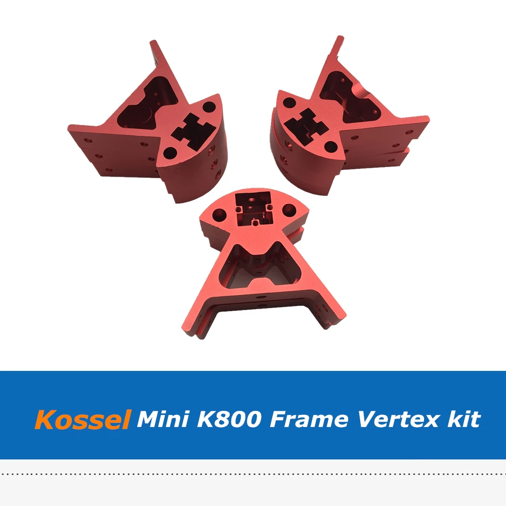 Reprap Delta Kossel мини K800 угловые фитинги 3D принтеры собрать Алюминий сплав крепление