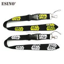 Автомобильный дизайн, креативный дизайн, автомобильный аксессуар, Звездные войны, шнурок, съемный брелок, ремешок для камеры, значок, ID, бегущий сотовый брелок для ключей