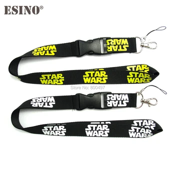 

Car Styling Creative Design Car Accessory Star Wars Lanyard Detachable Keychain Camera Strap Badge ID Running Cell Key Ring